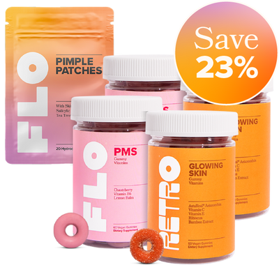 2 FLO + 2 RETRO + 1 Pimple Patch