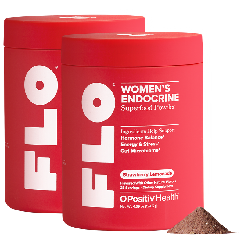 FLO Endocrine Superfood Powder - 2 Bottle