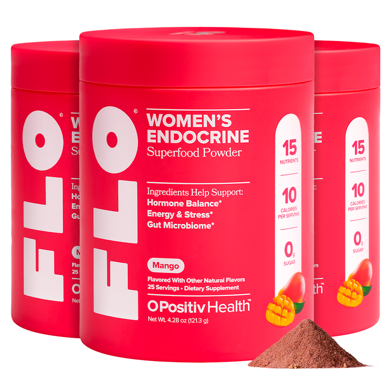 FLO - Mango Endocrine Superfood Powder - Bundle