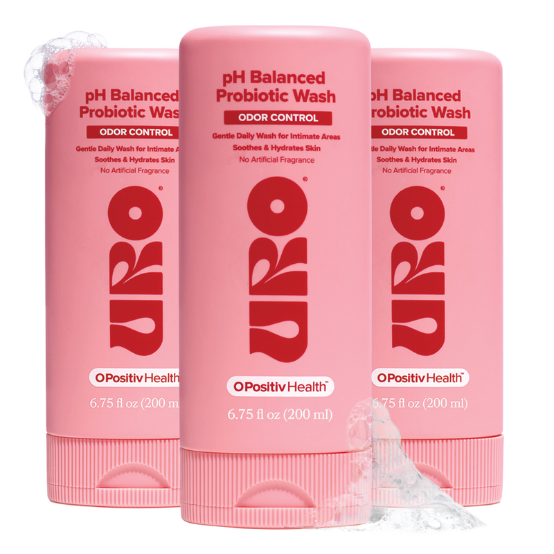 URO - pH Balanced Probiotic Wash 3 Bottle Subscription